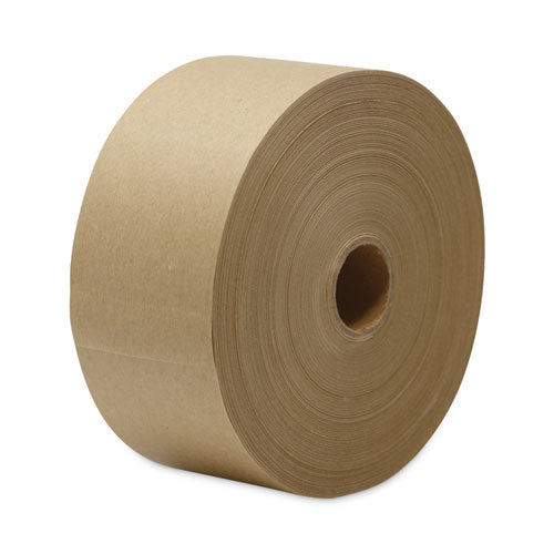 Gummed Kraft Sealing Tape, 3" Core, 3" x 600 ft, Brown, 10/Carton-(UNV2800)