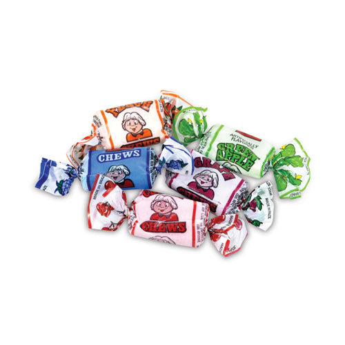 Assorted Fruit Chews, 1.5 lb Bag, Approx. 240 Pieces, Ships in 1-3 Business Days-(GRR20901227)