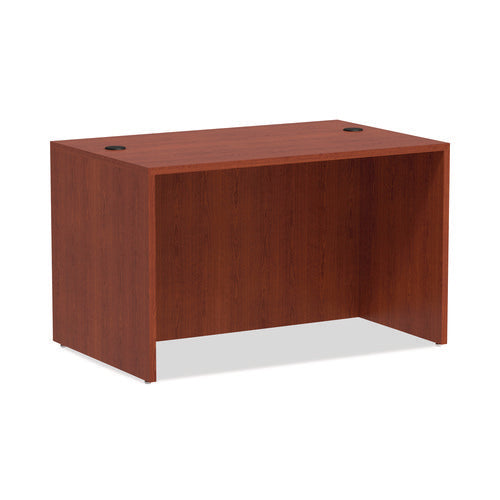 Alera Valencia Series Straight Front Desk Shell, 47.25" x 29.5" x 29.63", Medium Cherry-(ALEVA214830MC)