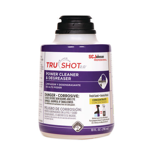 TruShot 2.0 Power Cleaner, Clean Fresh Scent, 10 oz Cartridge, 4/Carton-(SJN315386)