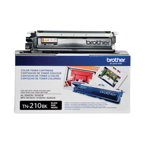 TN210BK Toner, 2,200 Page-Yield, Black-(BRTTN210BK)