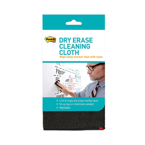 Dry Erase Cleaning Cloth, 10.63" x 10.63"-(MMMDEFCLOTH)