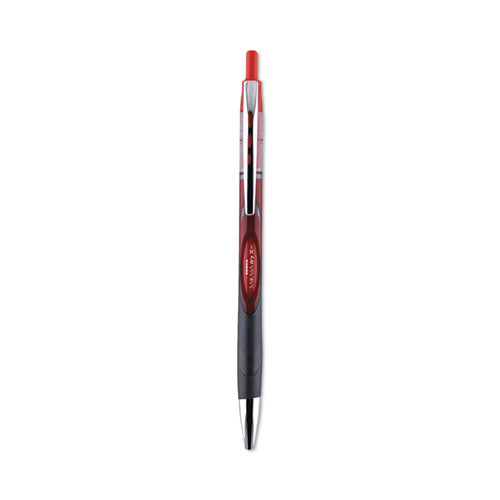 Sarasa Dry Gel X30 Gel Pen, Retractable, Medium 0.7 mm, Red Ink, Red Barrel, 12/Pack-(ZEB47130)
