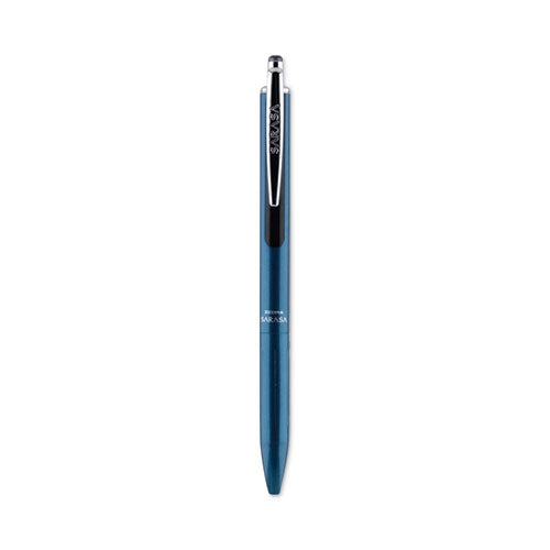 Sarasa Grand Gel Pen, Retractable, Medium 0.7 mm, Black Ink, Turquoise Barrel-(ZEB48611)