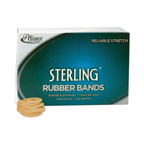 Sterling Rubber Bands, Size 30, 0.03" Gauge, Crepe, 1 lb Box, 1,500/Box-(ALL24305)