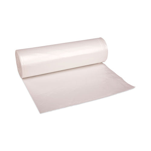 High-Density Can Liners, 56 gal, 19 microns, 43" x 47", Natural, 25 Bags/Roll, 6 Rolls/Carton-(BWK434722)
