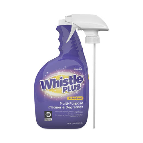 Whistle Plus Professional Multi-Purpose Cleaner/Degreaser, Citrus, 32 oz Spray Bottle, 4/Carton-(DVOCBD540571)