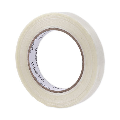 120# Utility Grade Filament Tape, 3" Core, 18 mm x 54.8 m, Clear-(UNV30018)