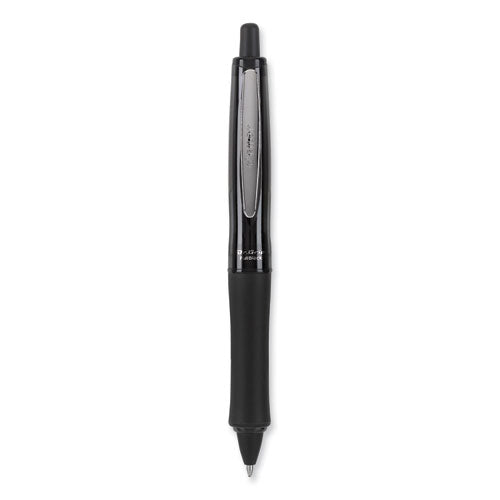 Dr. Grip FullBlack Advanced Ink Ballpoint Pen, Retractable, Medium 1 mm, Black Ink, Black Barrel-(PIL36193)