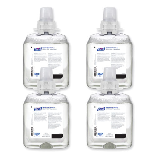 HEALTHY SOAP Mild Foam, For CS4 Dispensers, Fragrance-Free, 1,250 mL, 4/Carton-(GOJ517404CT)
