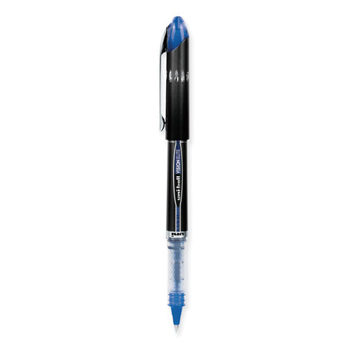 VISION ELITE Roller Ball Pen, Stick, Extra-Fine 0.5 mm, Blue Ink, Blue Barrel-(UBC69021)