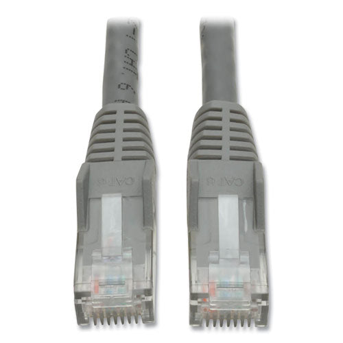 CAT6 Gigabit Snagless Molded Patch Cable, 7 ft, Gray-(TRPN201007GY)