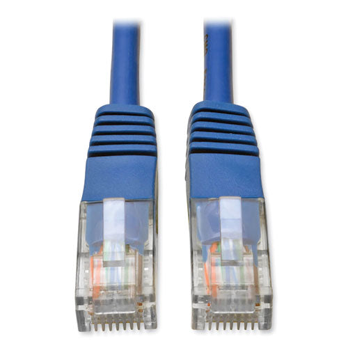 CAT5e 350 MHz Molded Patch Cable, 7 ft, Blue-(TRPN002007BL)