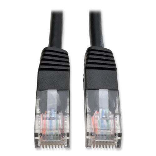 CAT5e 350 MHz Molded Patch Cable, 25 ft, Black-(TRPN002025BK)