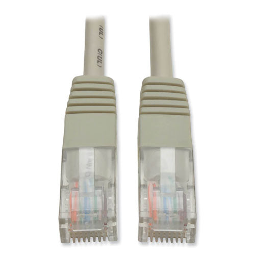 CAT5e 350 MHz Molded Patch Cable, 25 ft, Gray-(TRPN002025GY)