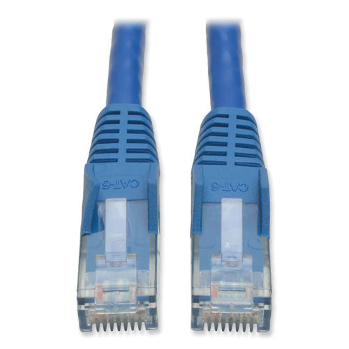 CAT6 Gigabit Snagless Molded Patch Cable, 14 ft, Blue-(TRPN201014BL)
