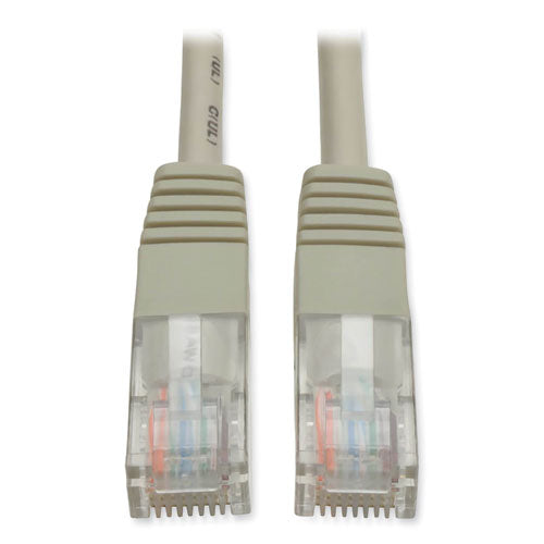 CAT5e 350 MHz Molded Patch Cable, 50 ft, Gray-(TRPN002050GY)