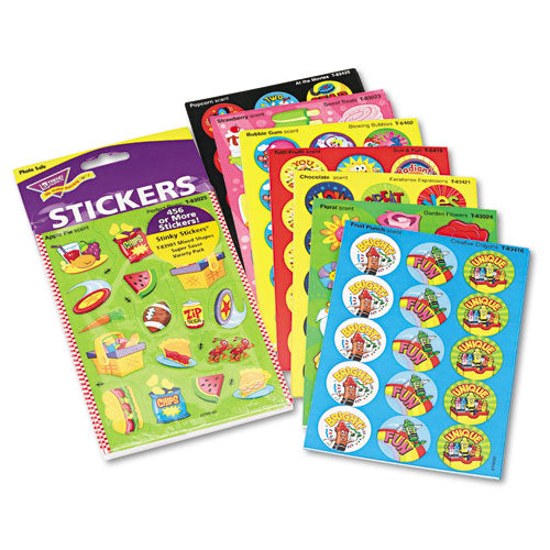 Stinky Stickers Variety Pack, Sweet Scents, Assorted Colors, 483/Pack-(TEPT83901)