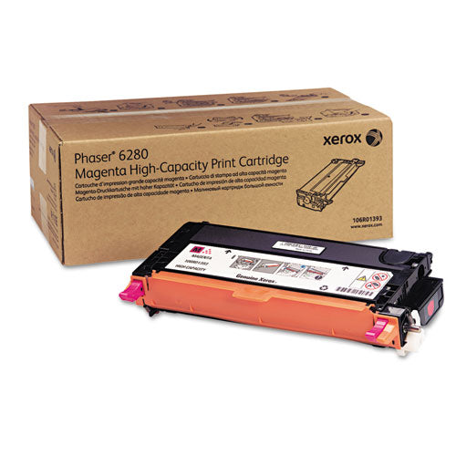 106R01393 High-Yield Toner, 5,900 Page-Yield, Magenta-(XER106R01393)