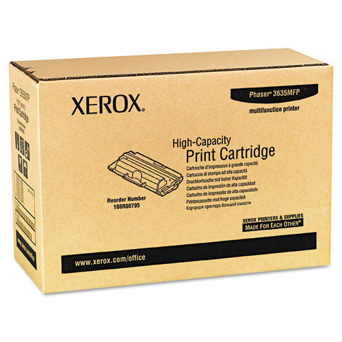 108R00795 High-Yield Toner, 10,000 Page-Yield, Black-(XER108R00795)
