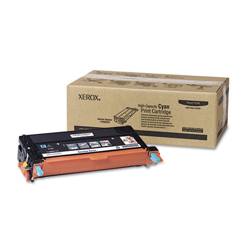 113R00723 High-Yield Toner, 6,000 Page-Yield, Cyan-(XER113R00723)