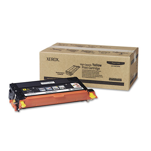 113R00725 High-Yield Toner, 6,000 Page-Yield, Yellow-(XER113R00725)