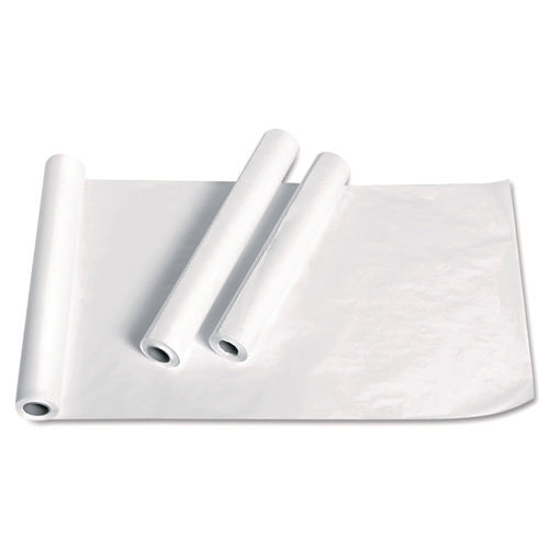 Exam Table Paper, Deluxe Crepe, 21" x 125 ft, White, 12 Rolls/Carton-(MIINON24325)