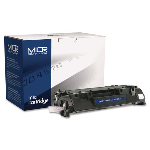Compatible CE505X(M) (05XM) High-Yield MICR Toner, 6,000 Page-Yield, Black-(MCR05XM)