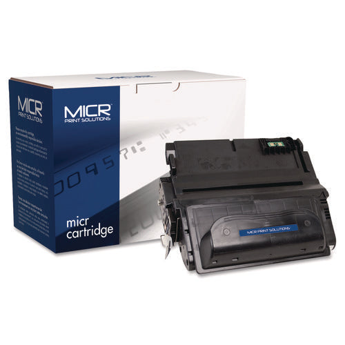 Compatible Q1338A(M) (38AM) MICR Toner, 12,000 Page-Yield, Black-(MCR38AM)
