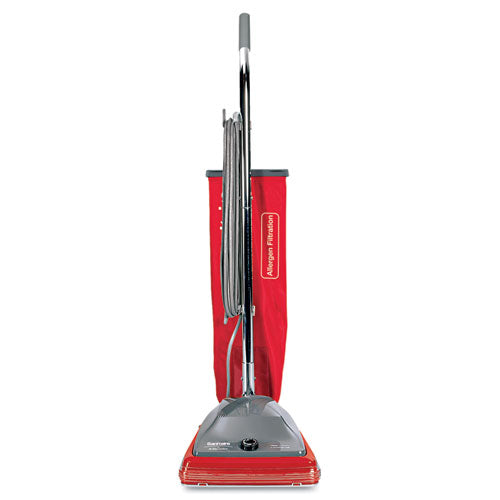TRADITION Upright Vacuum SC688A, 12" Cleaning Path, Gray/Red-(EURSC688B)