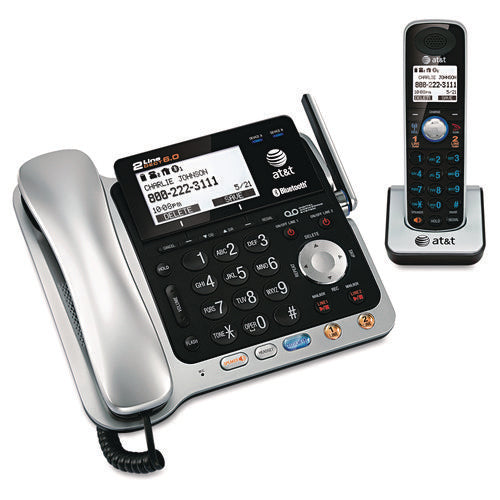 TL86109 Two-Line DECT 6.0 Phone System with Bluetooth-(ATTTL86109)