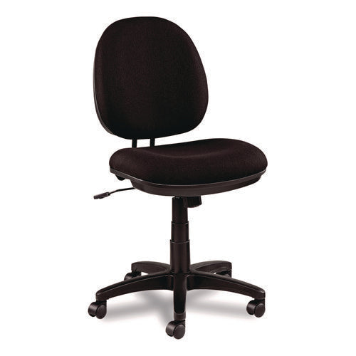Alera Interval Series Swivel/Tilt Task Chair, Supports Up to 275 lb, 18.42" to 23.46" Seat Height, Black-(ALEIN4811)