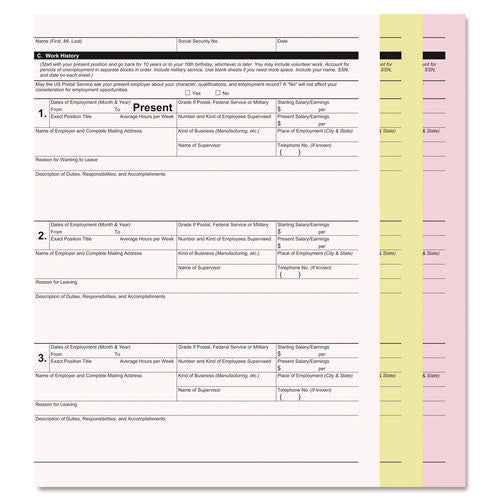 Digital Carbonless Paper, 3-Part, 8.5 x 11, White/Canary/Pink, 835/Carton-(ICX90771008)