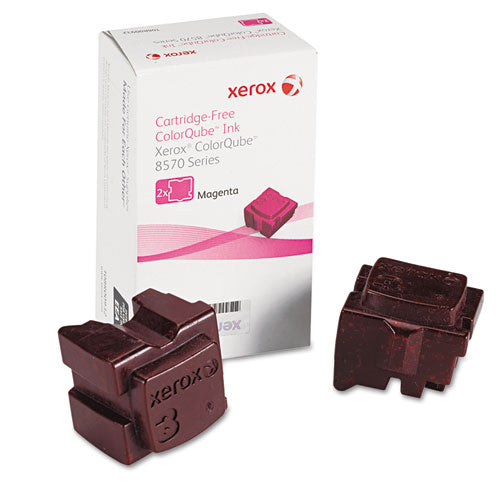 108R00927 Solid Ink Stick, 4,400 Page-Yield, Magenta, 2/Box-(XER108R00927)