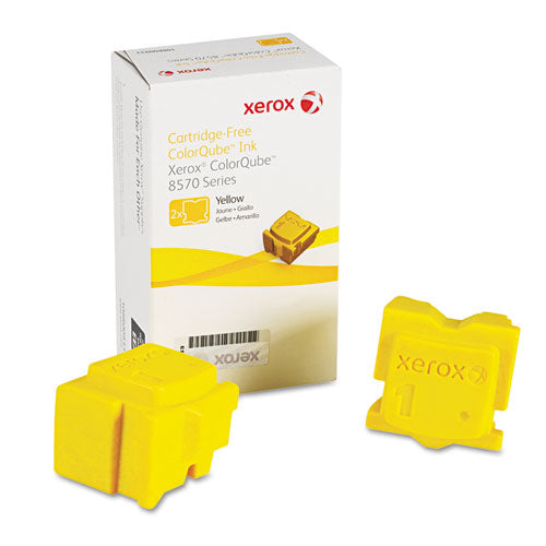 108R00928 Solid Ink Stick, 4,400 Page-Yield, Yellow, 2/Box-(XER108R00928)