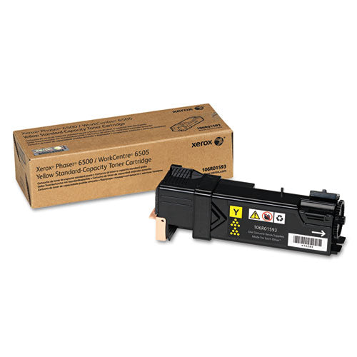 106R01593 Toner, 1,000 Page-Yield, Yellow-(XER106R01593)