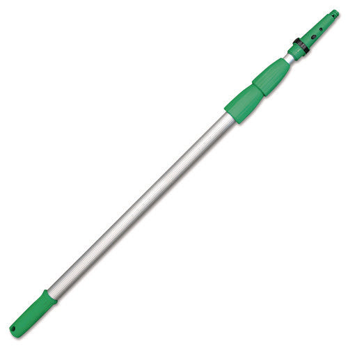 Opti-Loc Extension Pole, 18 ft, Three Sections, Green/Silver-(UNGED550)