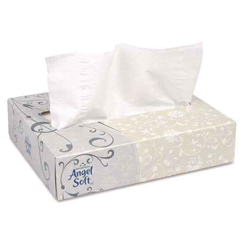 Facial Tissue, 2-Ply, White, 50 Sheets/Box, 60 Boxes/Carton-(GPC48550)