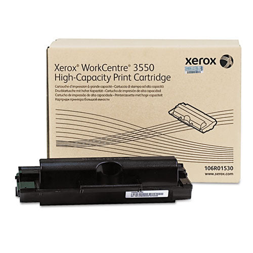 106R01530 High-Yield Toner, 11,000 Page-Yield, Black-(XER106R01530)