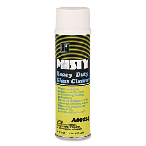 Heavy-Duty Glass Cleaner, Citrus, 20 oz Aerosol Spray, 12/Carton-(AMR1001482)