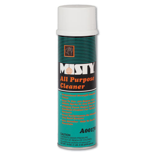 All-Purpose Cleaner, Mint Scent, 19 oz Aerosol Spray, 12/Carton-(AMR1001592)