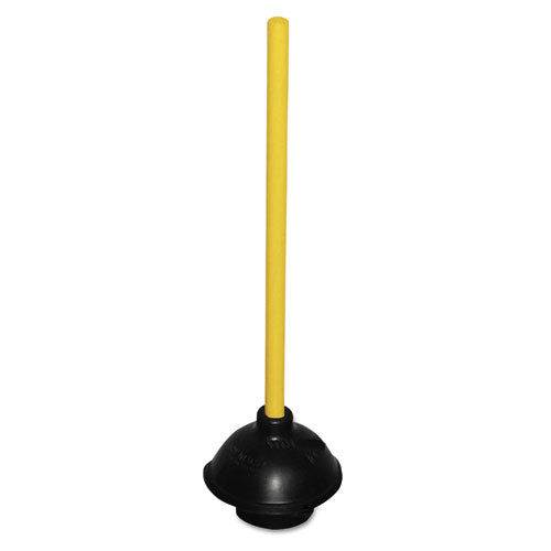 Plunger, 20" Wood Handle, 6" dia-(IMP9201)