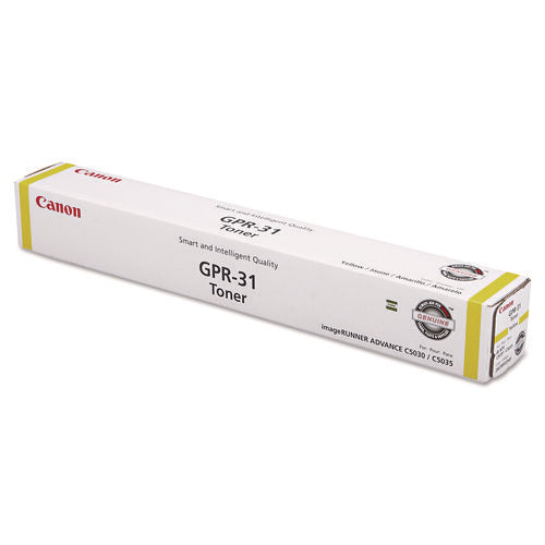 2802B003AA (GPR-31) Toner, 27,000 Page-Yield, Yellow-(CNM2802B003AA)