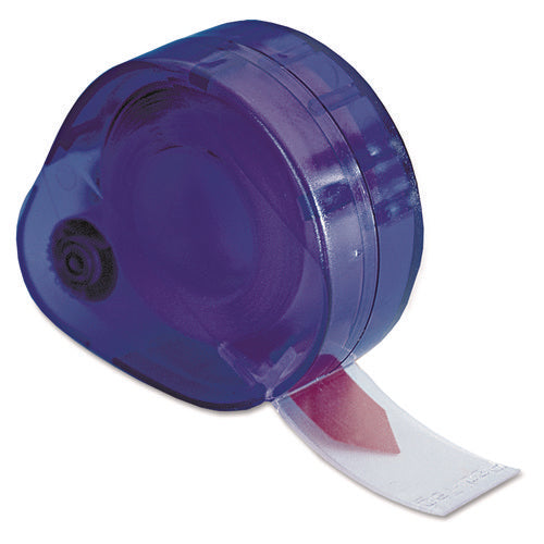 Arrow Message Page Flags in Dispenser, "FIRMAR AQUI", Red, 120 Flags/Pack-(RTG82025)