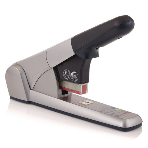 Heavy-Duty Cartridge Stapler, 80-Sheet Capacity, Silver-(RPD02892)