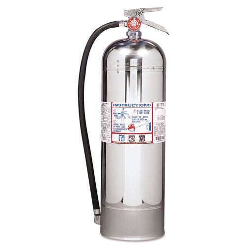 ProPlus 2.5 W H2O Fire Extinguisher, 2-A, 2.5 gal, 20.86 lb-(KID466403)
