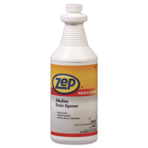 Alkaline Drain Opener Quart Bottle, 12/Carton-(AMR1041423)
