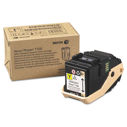 106R02601 Toner, 4,500 Page-Yield, Yellow-(XER106R02601)