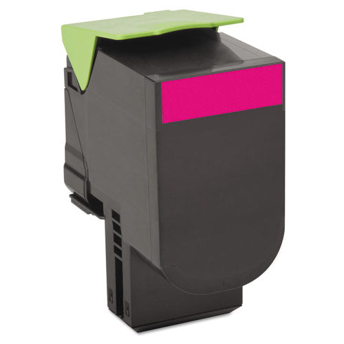 80C1XM0 Return Program Toner, 4,000 Page-Yield, Magenta-(LEX80C1XM0)