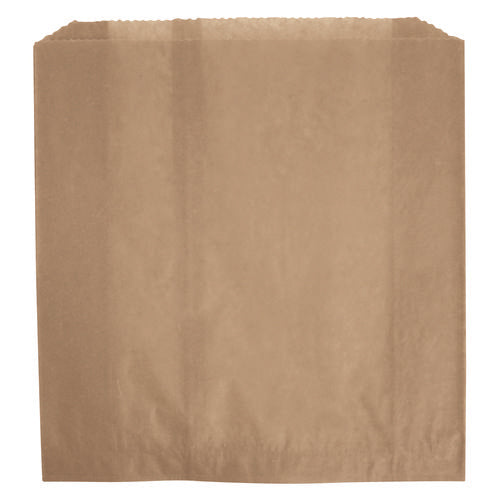 Waxed Napkin Receptacle Liners, 2.75" x 8.5", Brown, 250/Carton-(RCP6141)
